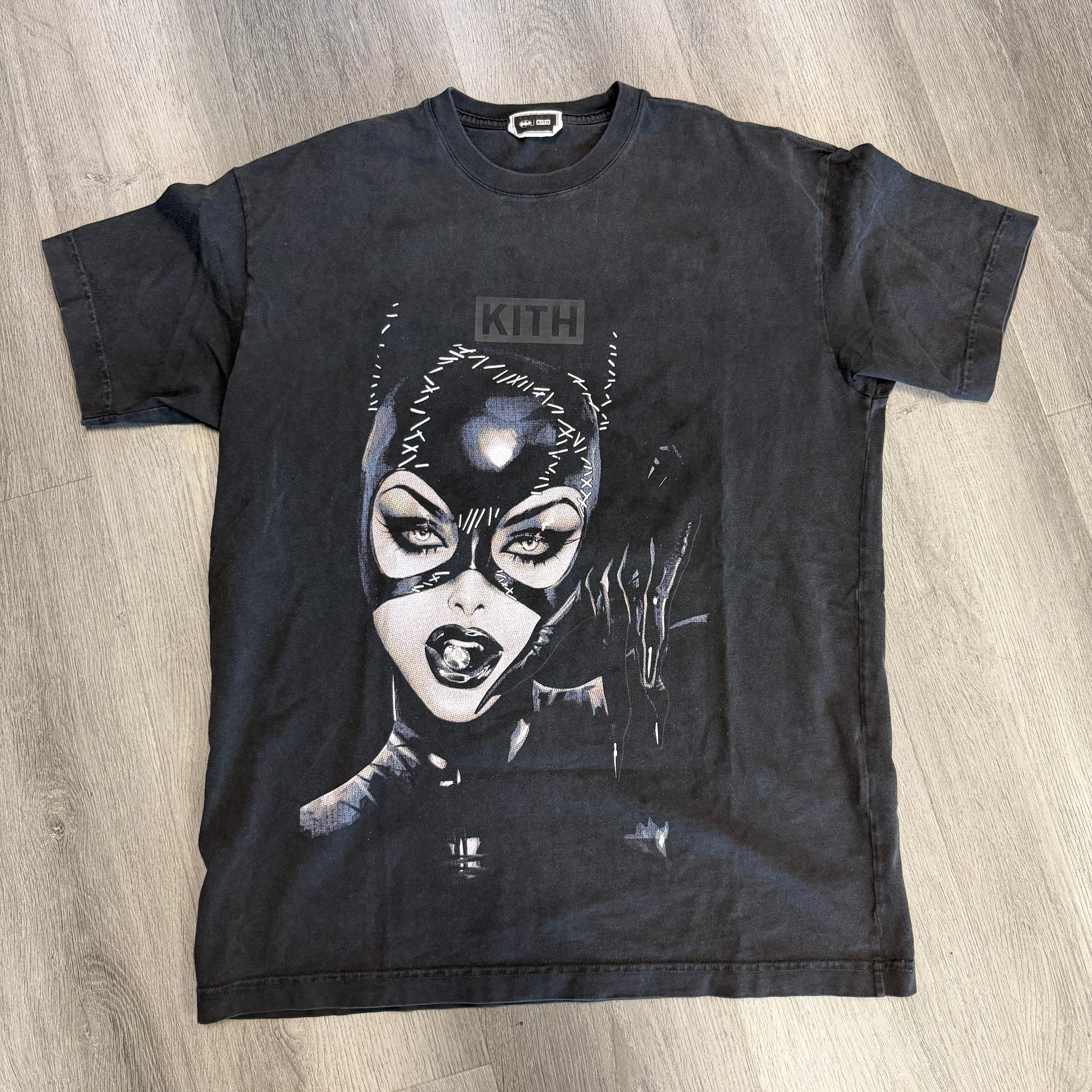 Kith Batman Catwoman Tee Vintage Black