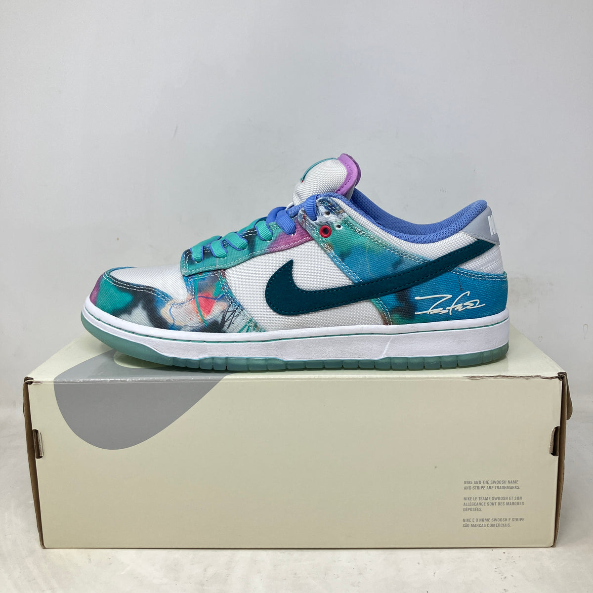 Nike SB Dunk Low Futura Laboratories Bleached Aqua