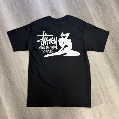 Stussy Relax Tee Black