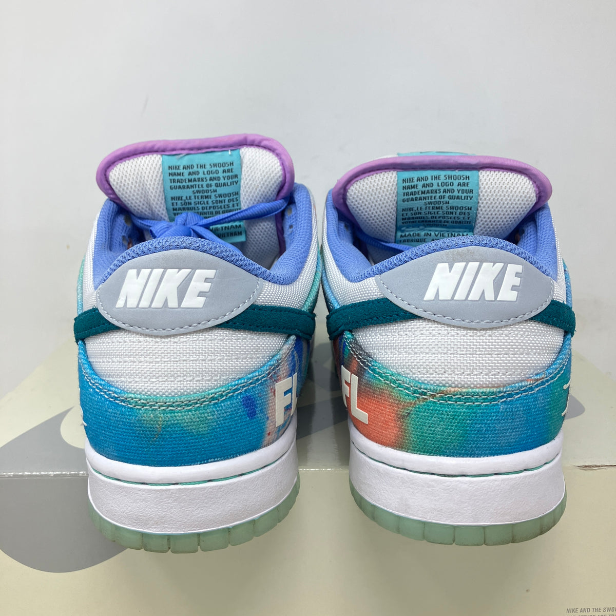 Nike SB Dunk Low Futura Laboratories Bleached Aqua