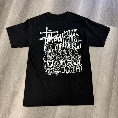 Stussy California Grown Pigment Dyed Tee Black