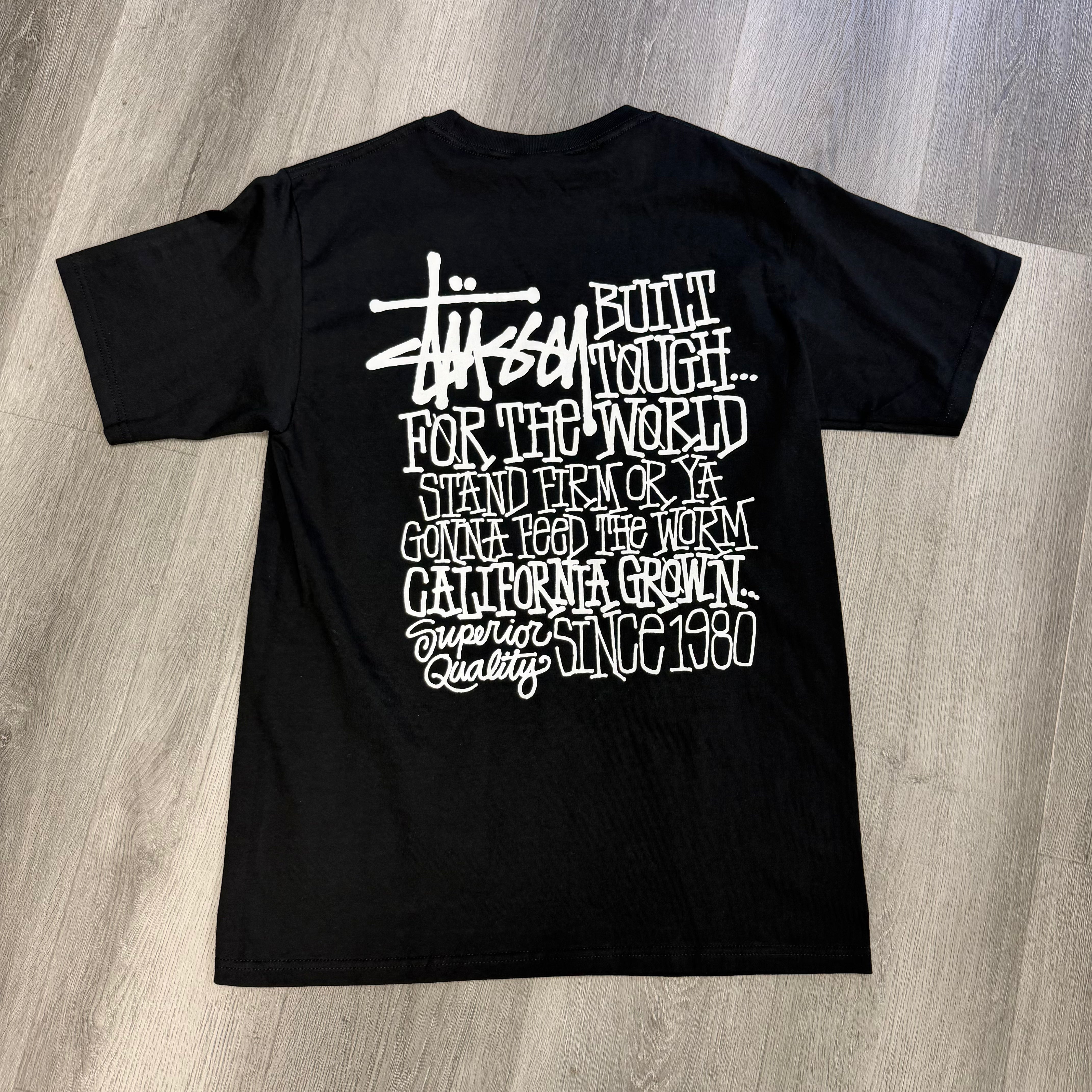 Stussy California Grown Pigment Dyed Tee Black