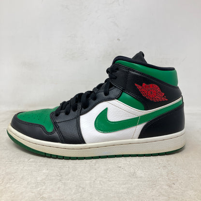 Jordan 1 Mid Green Toe