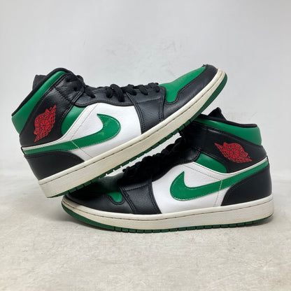 Jordan 1 Mid Green Toe