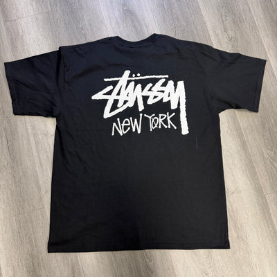 Stussy Stock New York Tee Black