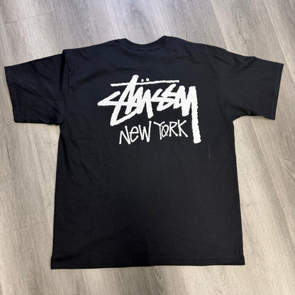 Stussy Stock New York Tee Black