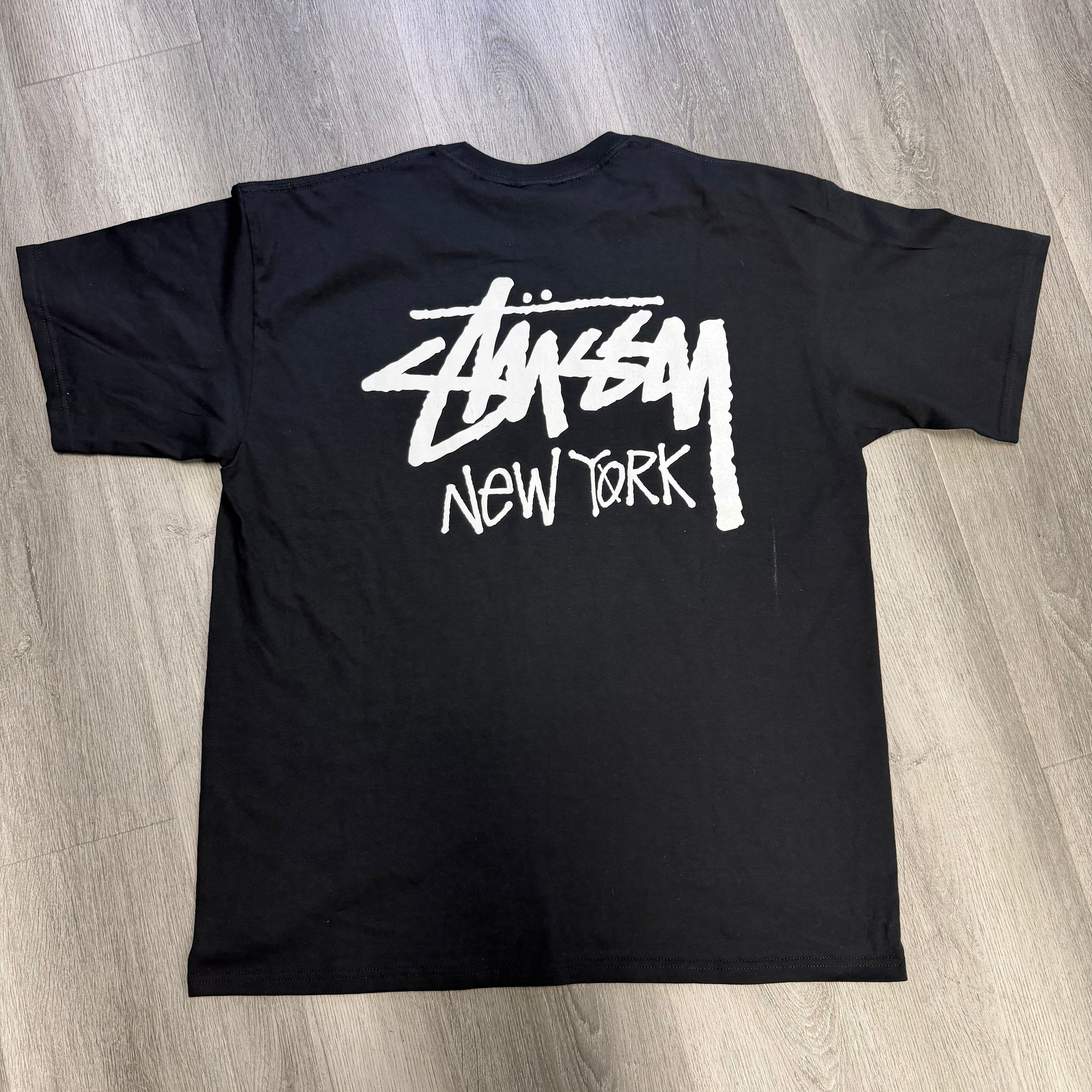Stussy Stock New York Tee Black