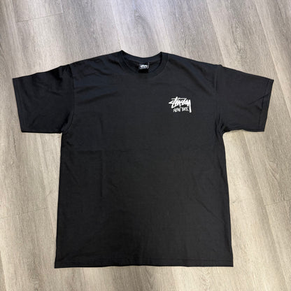 Stussy Stock New York Tee Black