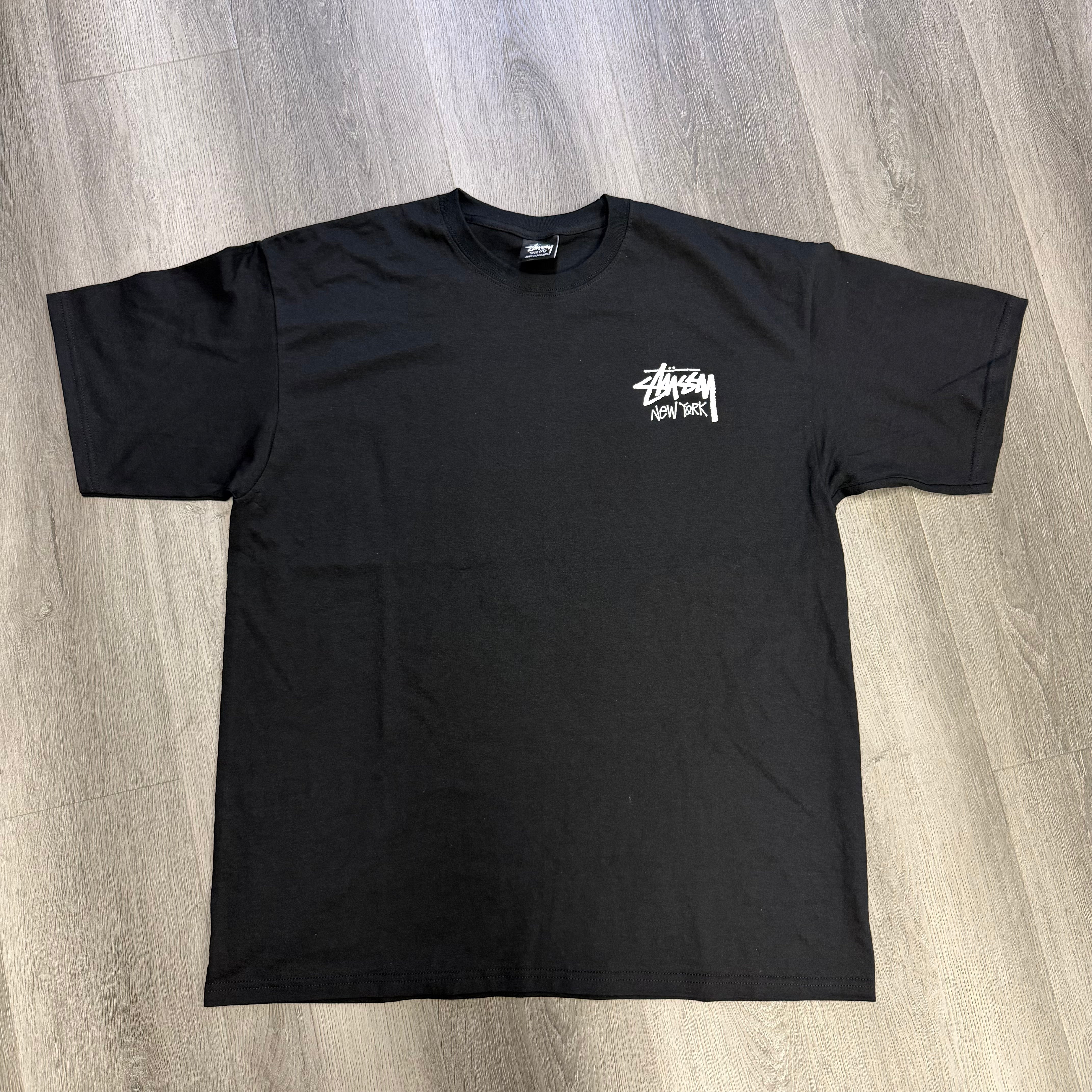 Stussy Stock New York Tee Black