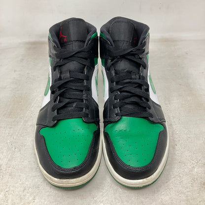 Jordan 1 Mid Green Toe
