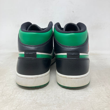 Jordan 1 Mid Green Toe