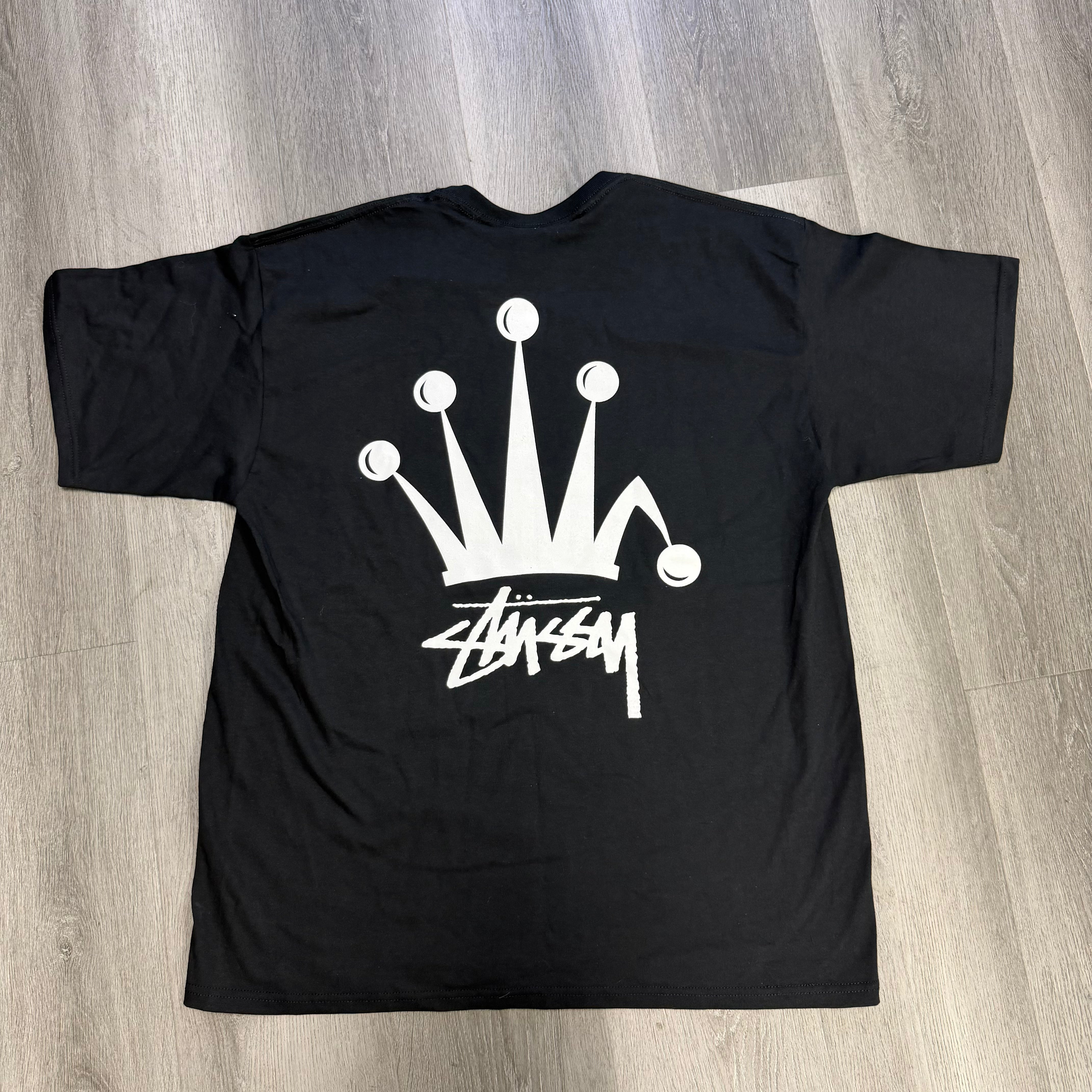 Stussy Regal Crown Pigment Dyed Tee Black