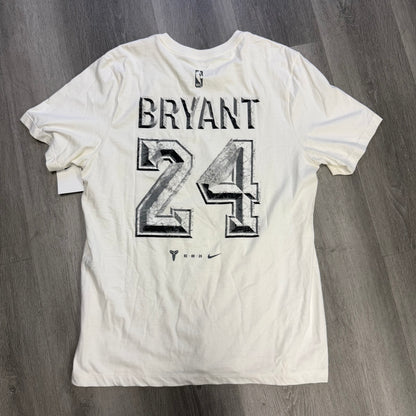 Nike Kobe Bryant Los Angeles Lakers Memorial Statue Unveil T-shirt White