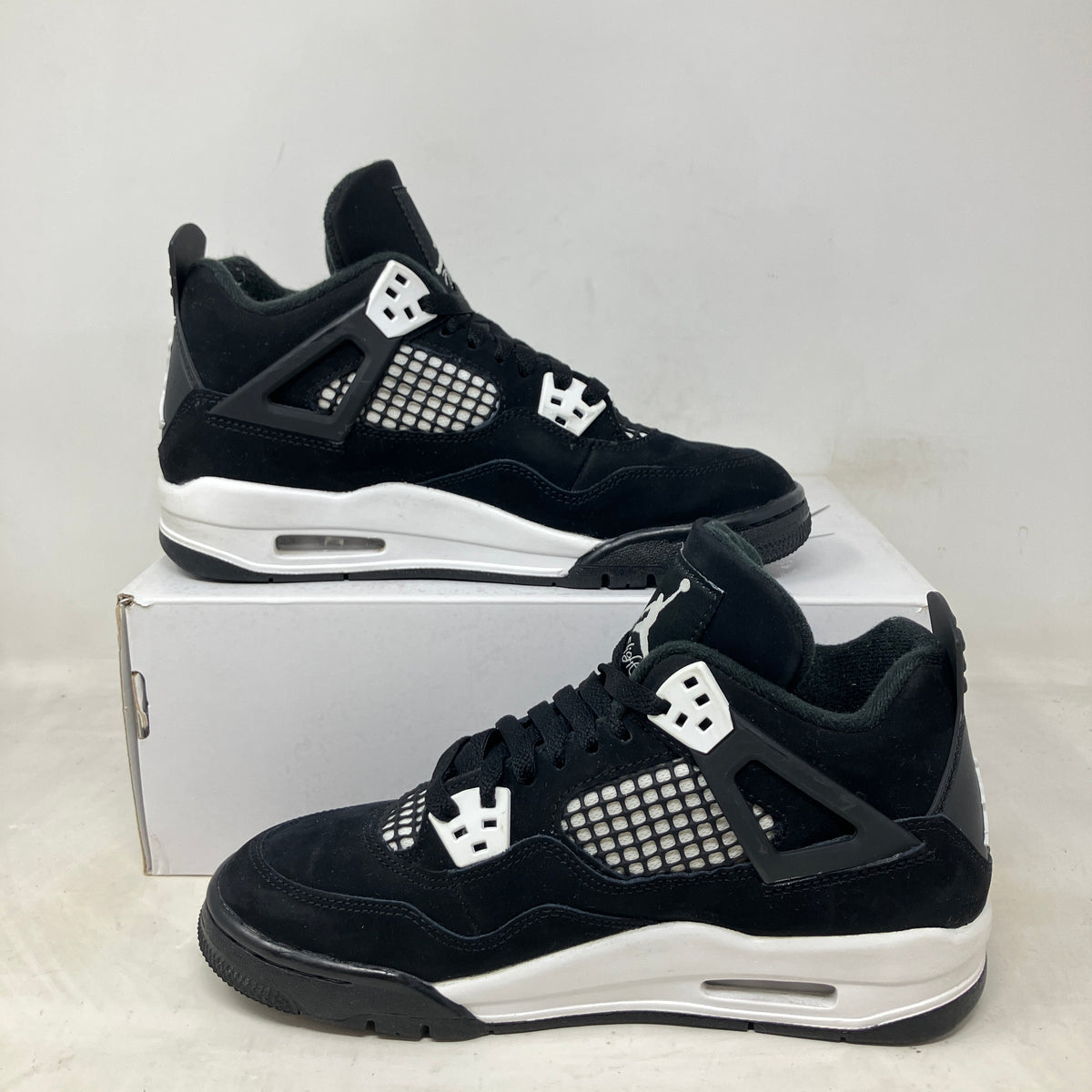 Jordan 4 Retro White Thunder (GS)