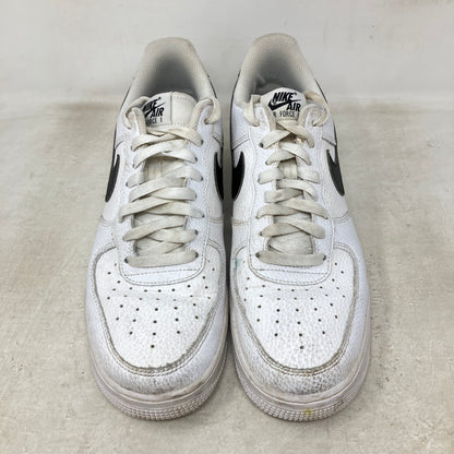 Nike Air Force 1 Low '07 White Black Pebbled Leather