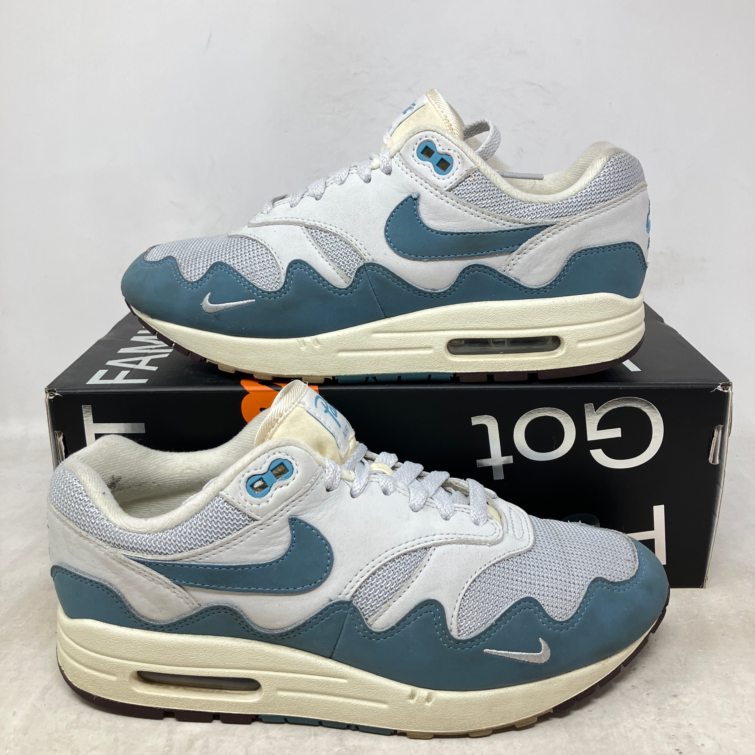 Nike Air Max 1 Patta Waves Noise Aqua (without Bracelet)