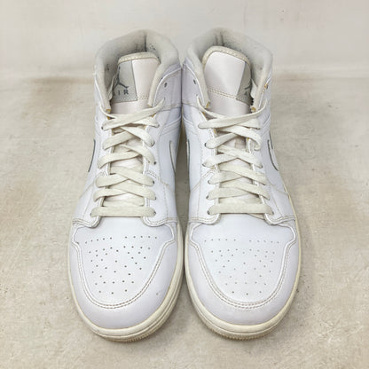 Jordan 1 Mid Triple White (2018)