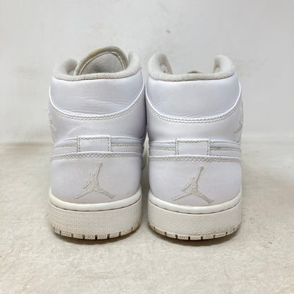Jordan 1 Mid Triple White (2018)