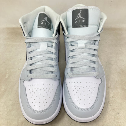 Jordan 1 Mid White Smoke Grey (Women's)