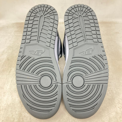 Jordan 1 Mid White Smoke Grey (Women's)