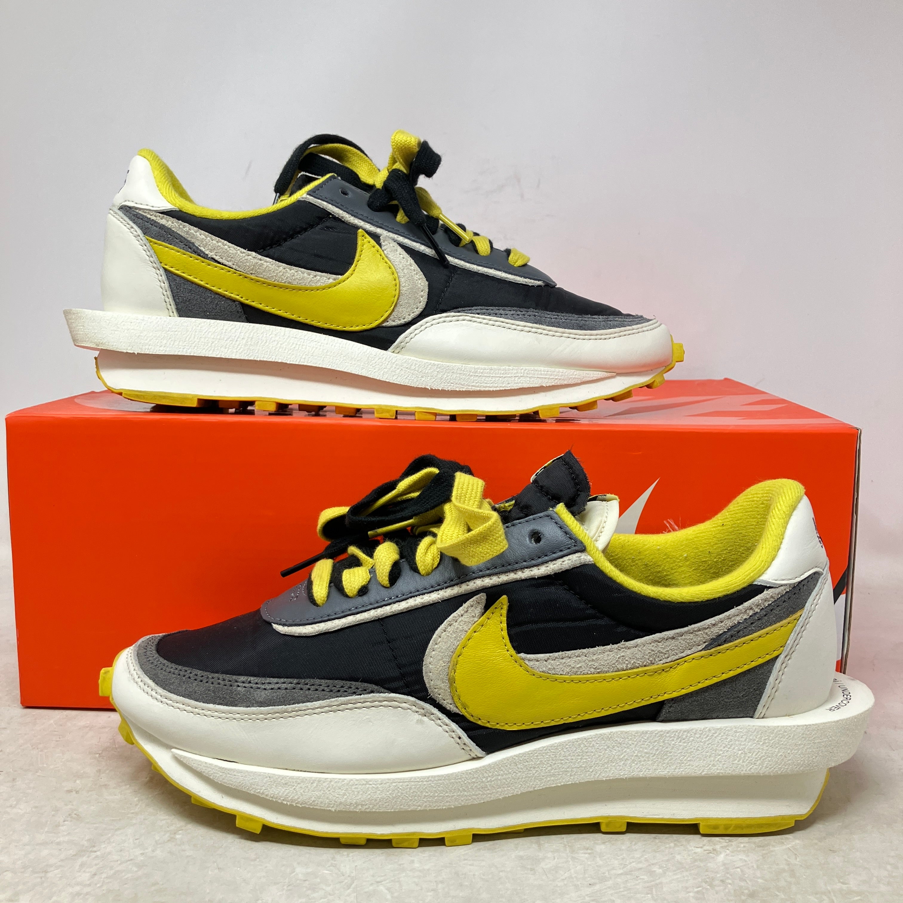 Nike LD Waffle sacai Undercover Black Bright Citron