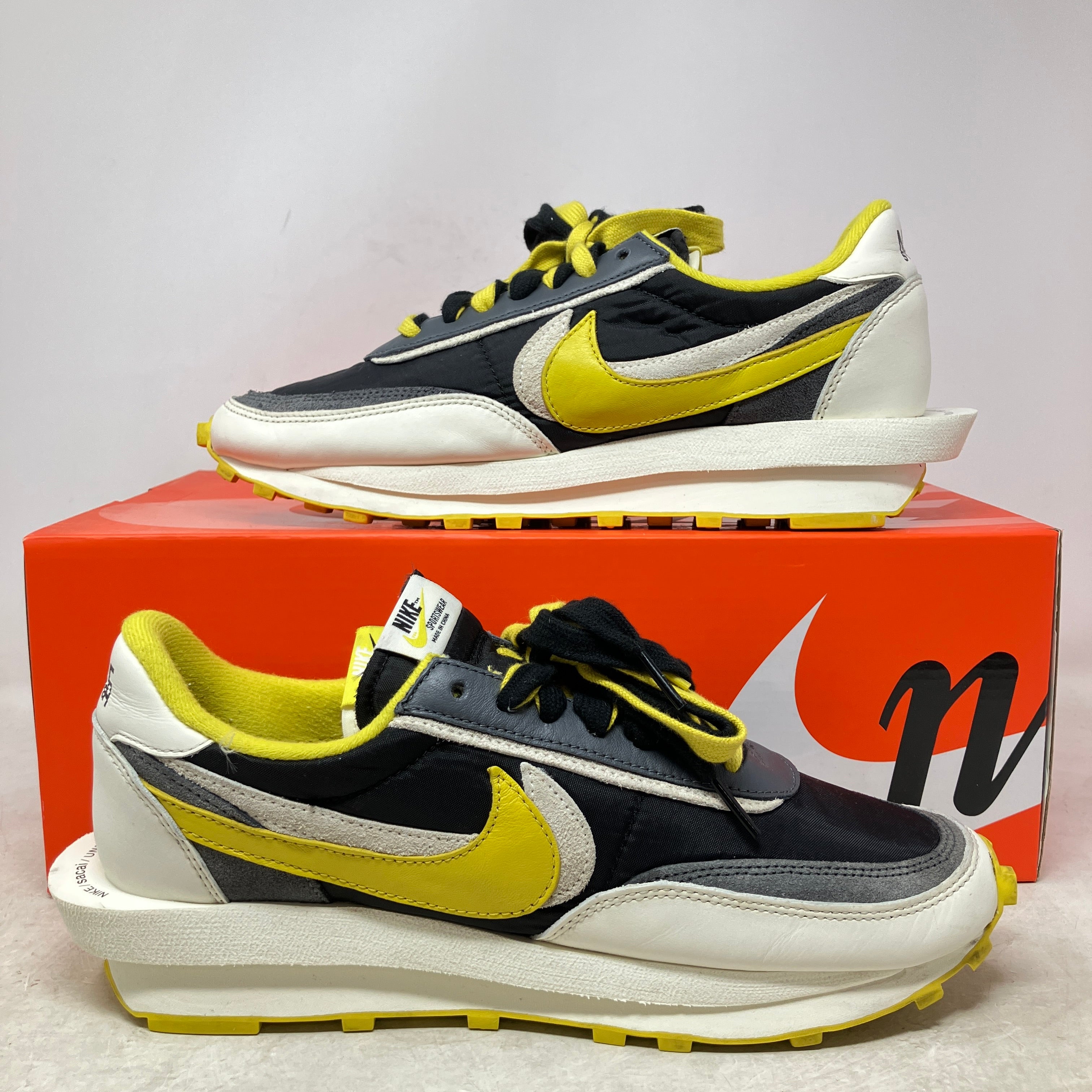 Nike LD Waffle sacai Undercover Black Bright Citron