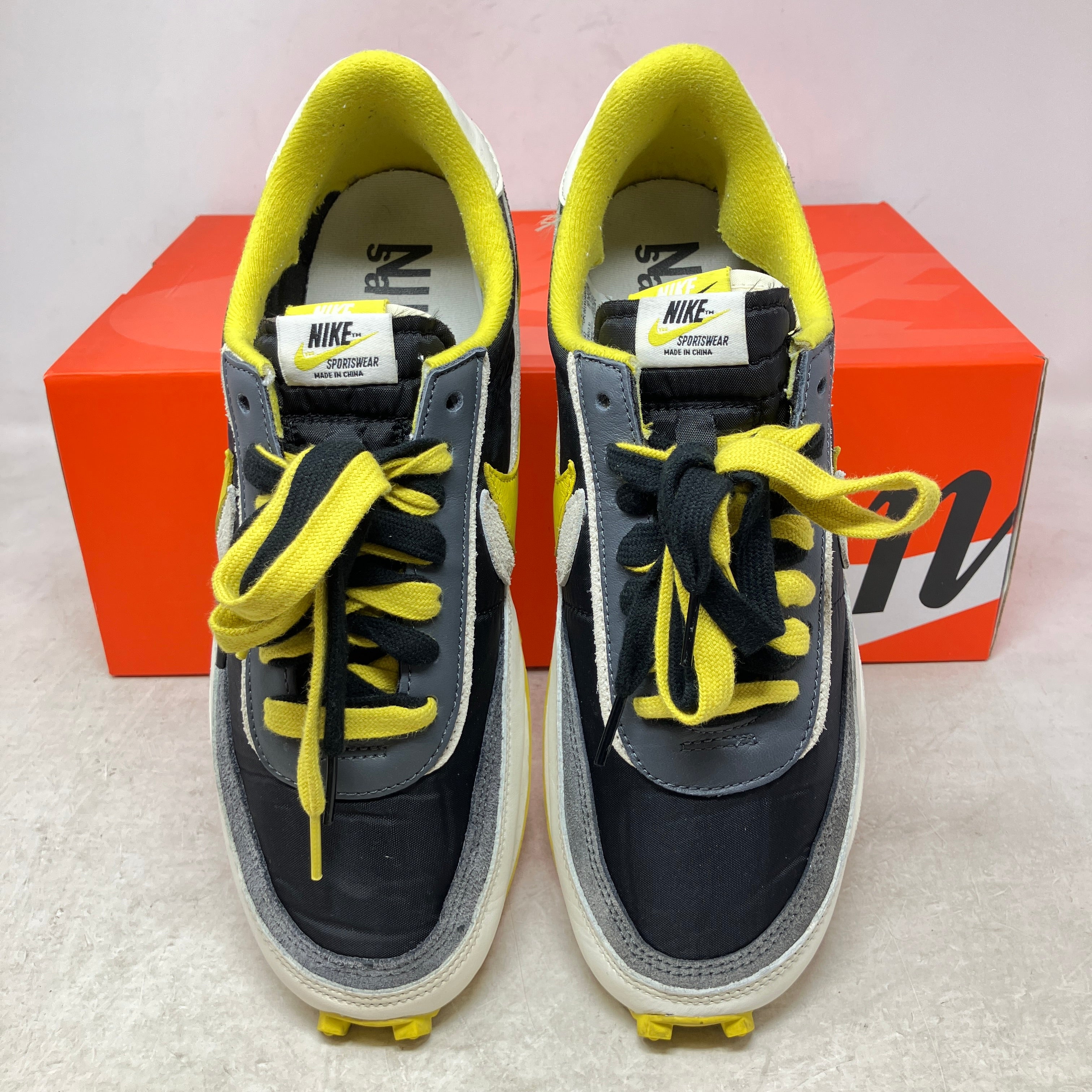 Nike LD Waffle sacai Undercover Black Bright Citron