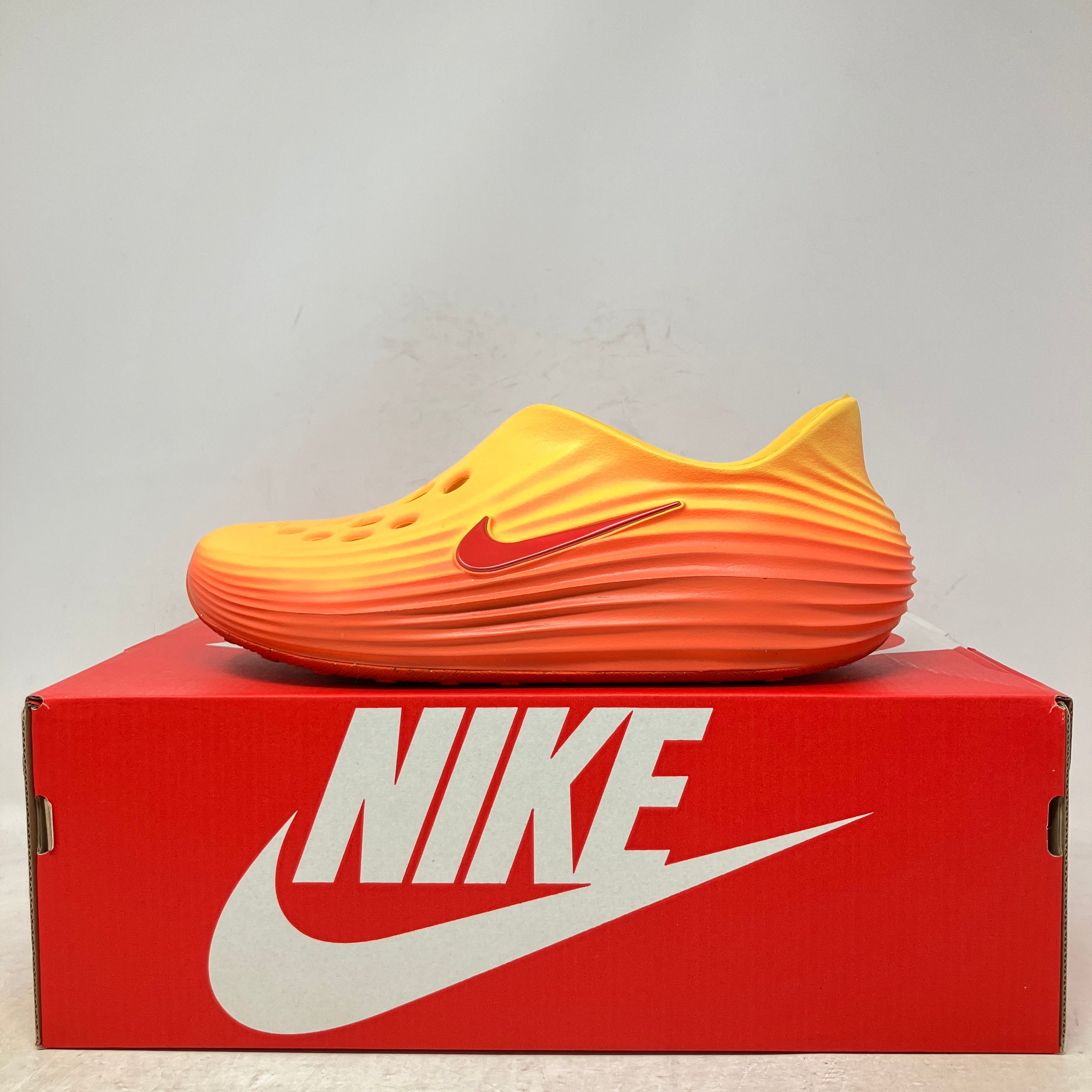 Nike ReactX Rejuven8 Topaz Gold Turf Orange Crimson