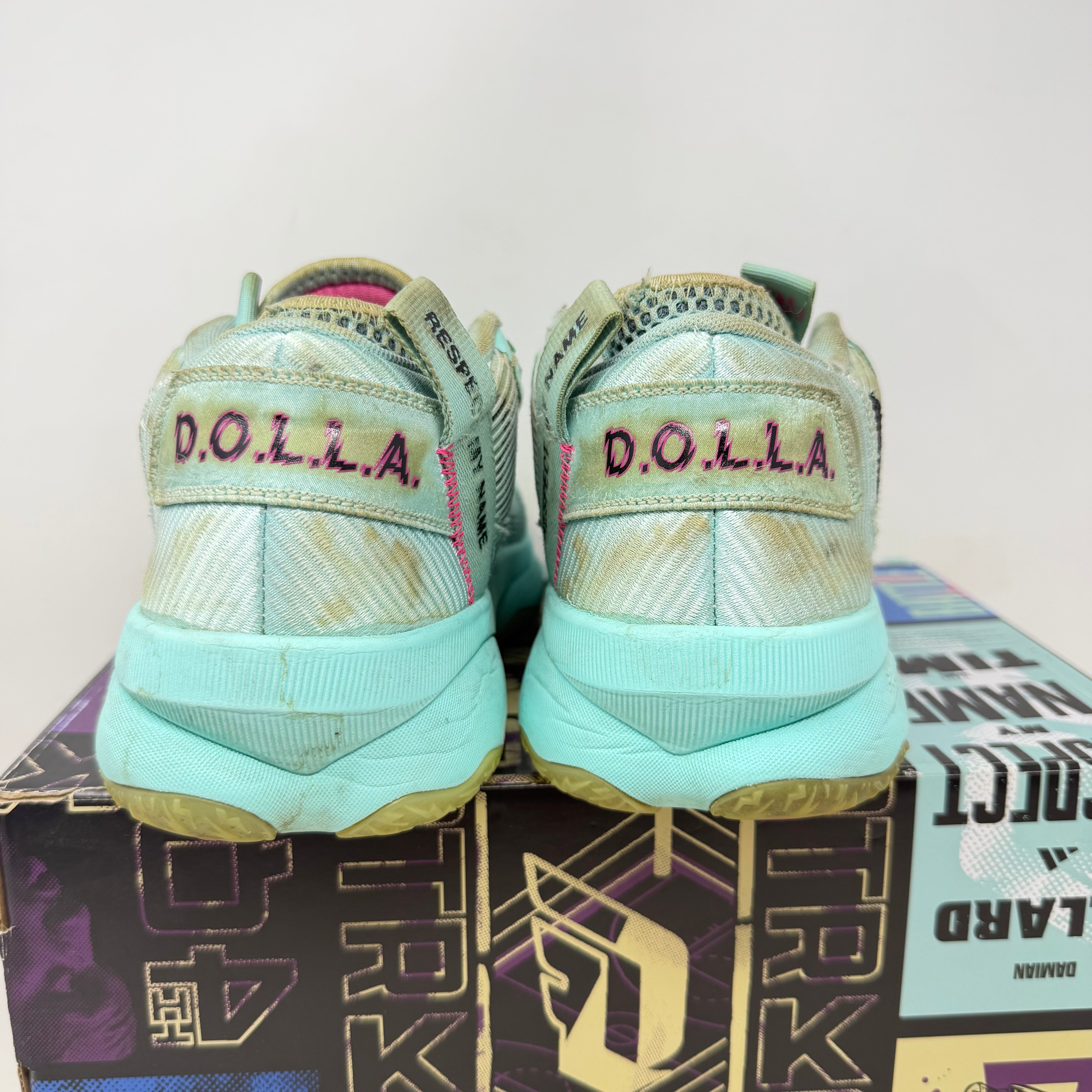 adidas Dame 8 Dame Dalla Light Blue Pink