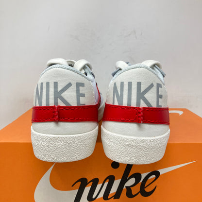 Nike Blazer Low 77 Jumbo White Photon Dust Light Smoke Grey University Red