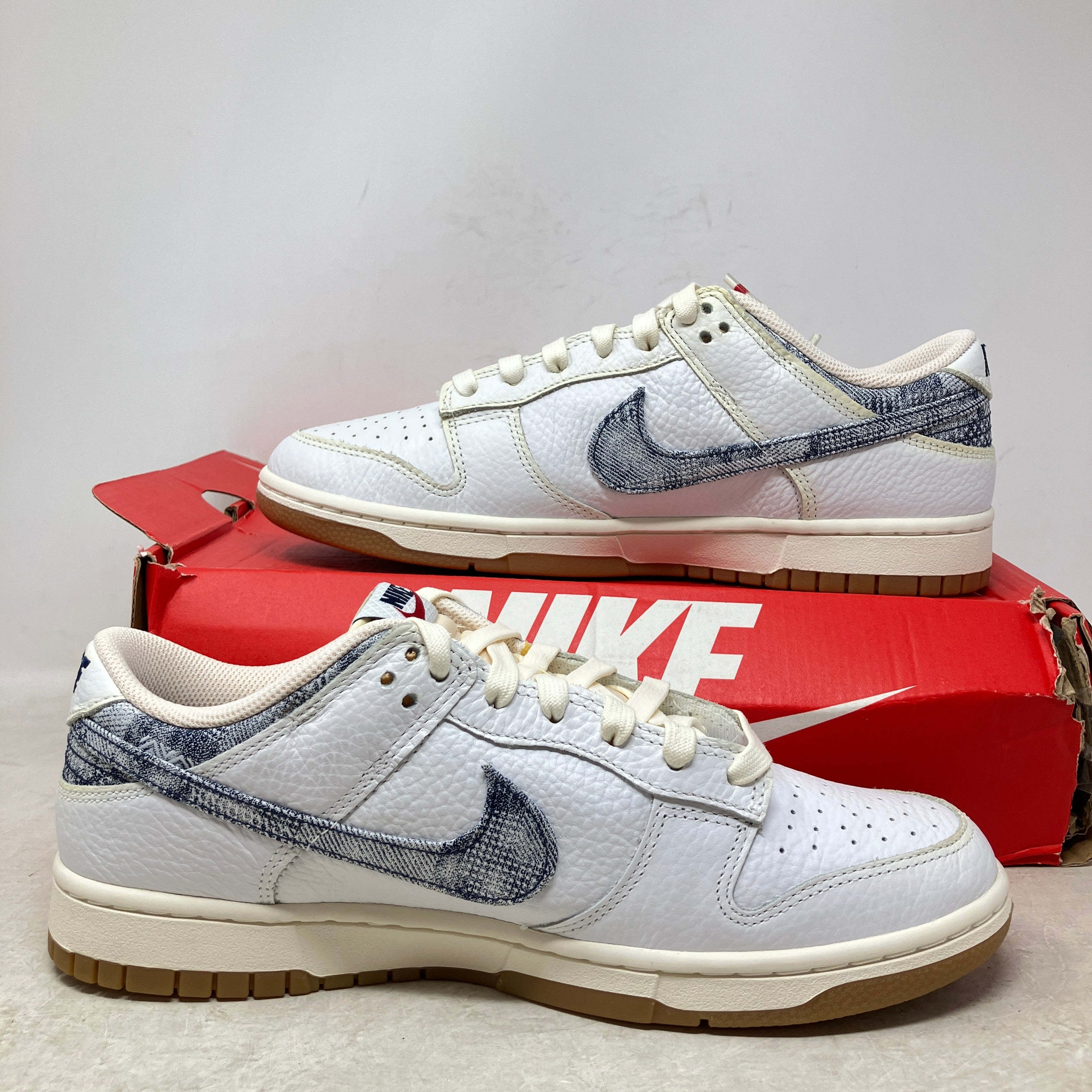 Nike Dunk Low New Americana Washed Denim