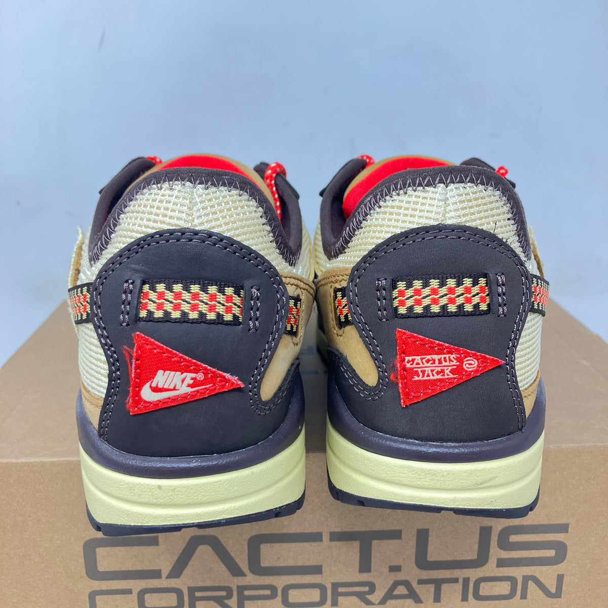 Nike Air Max 1 Travis Scott Cactus Jack Baroque Brown