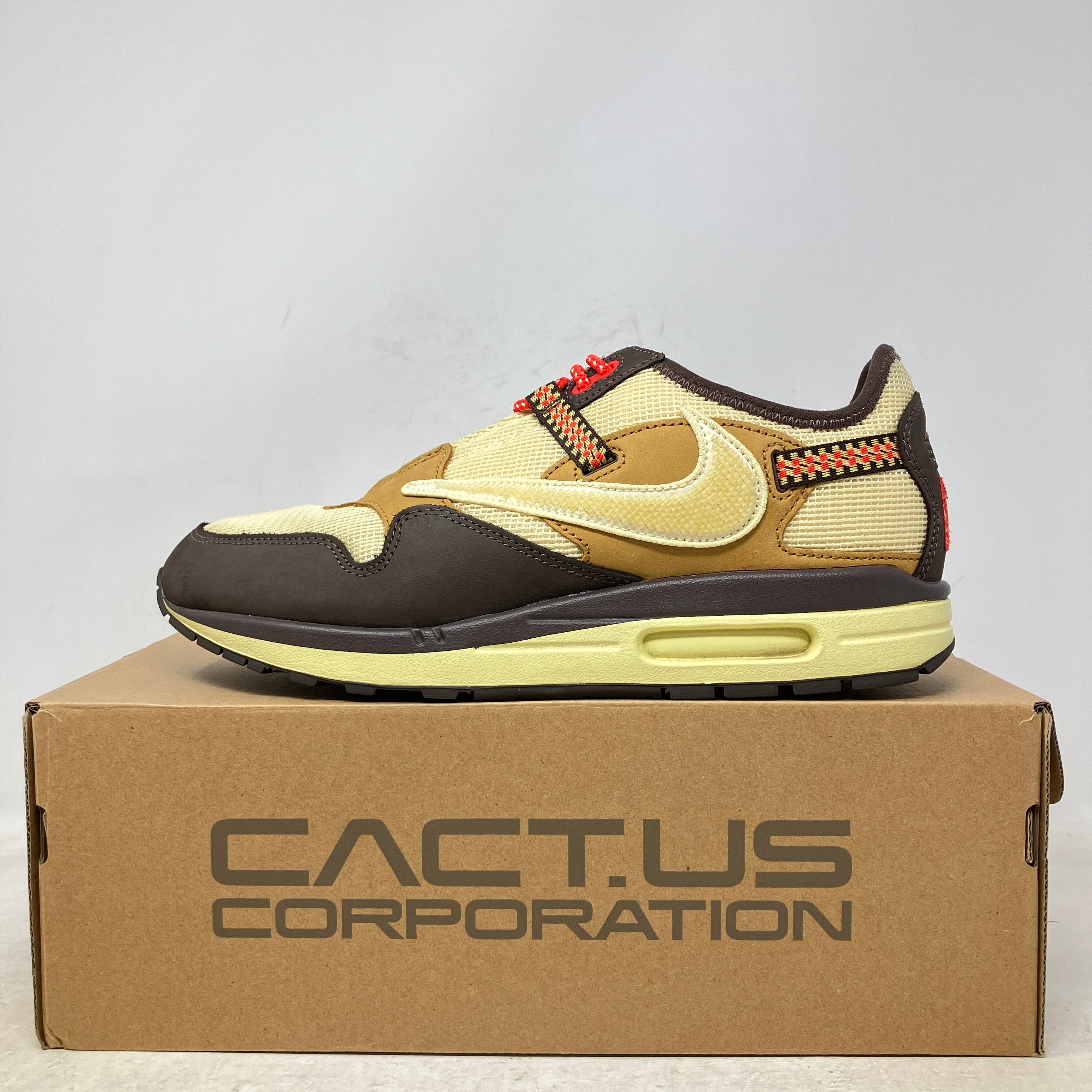 Nike Air Max 1 Travis Scott Cactus Jack Baroque Brown
