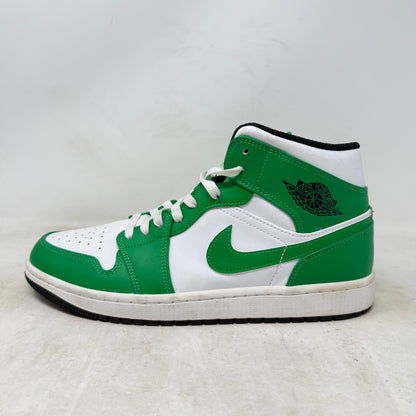 Jordan 1 Mid Lucky Green