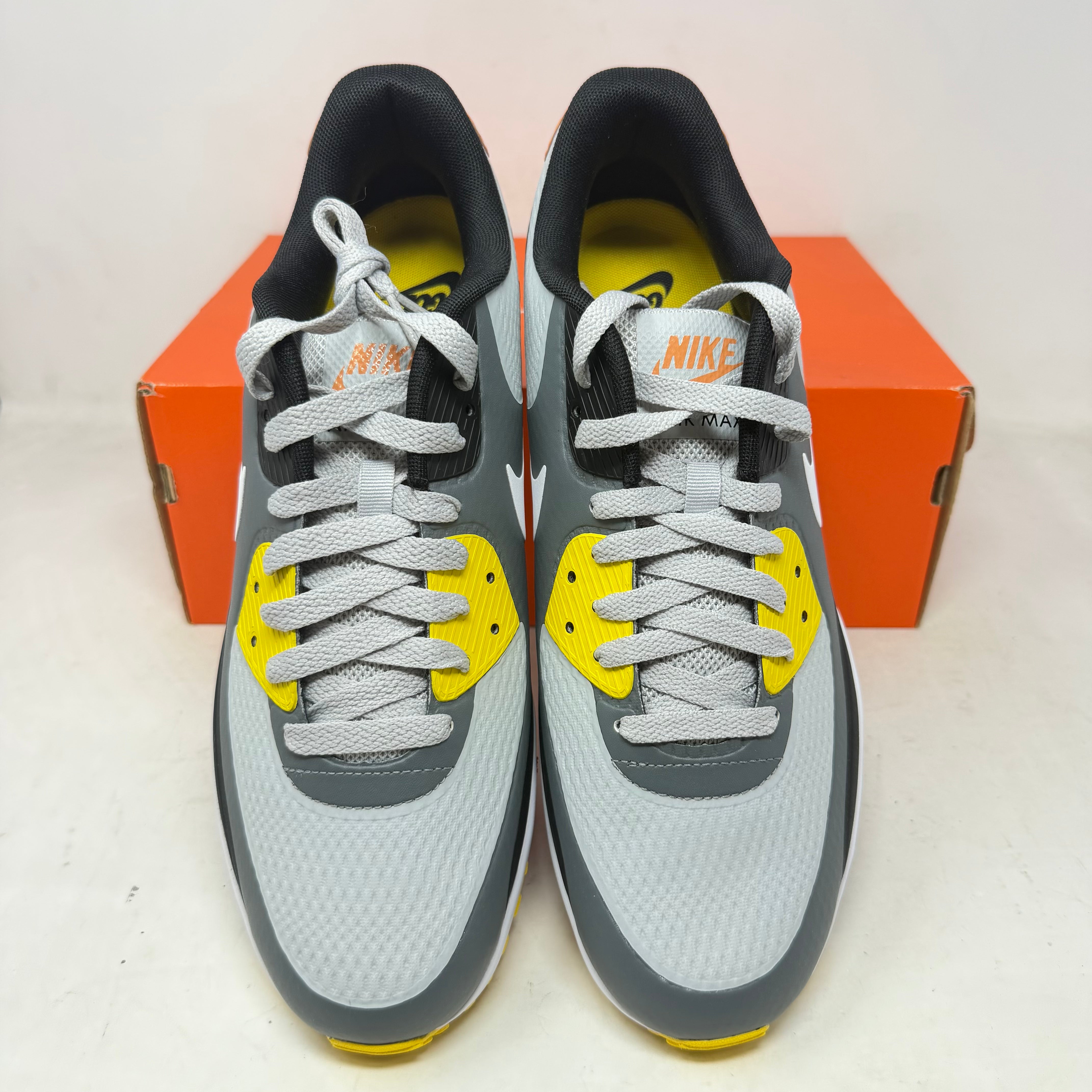 Nike Air Max 90 Golf Smoke Grey Black Orange
