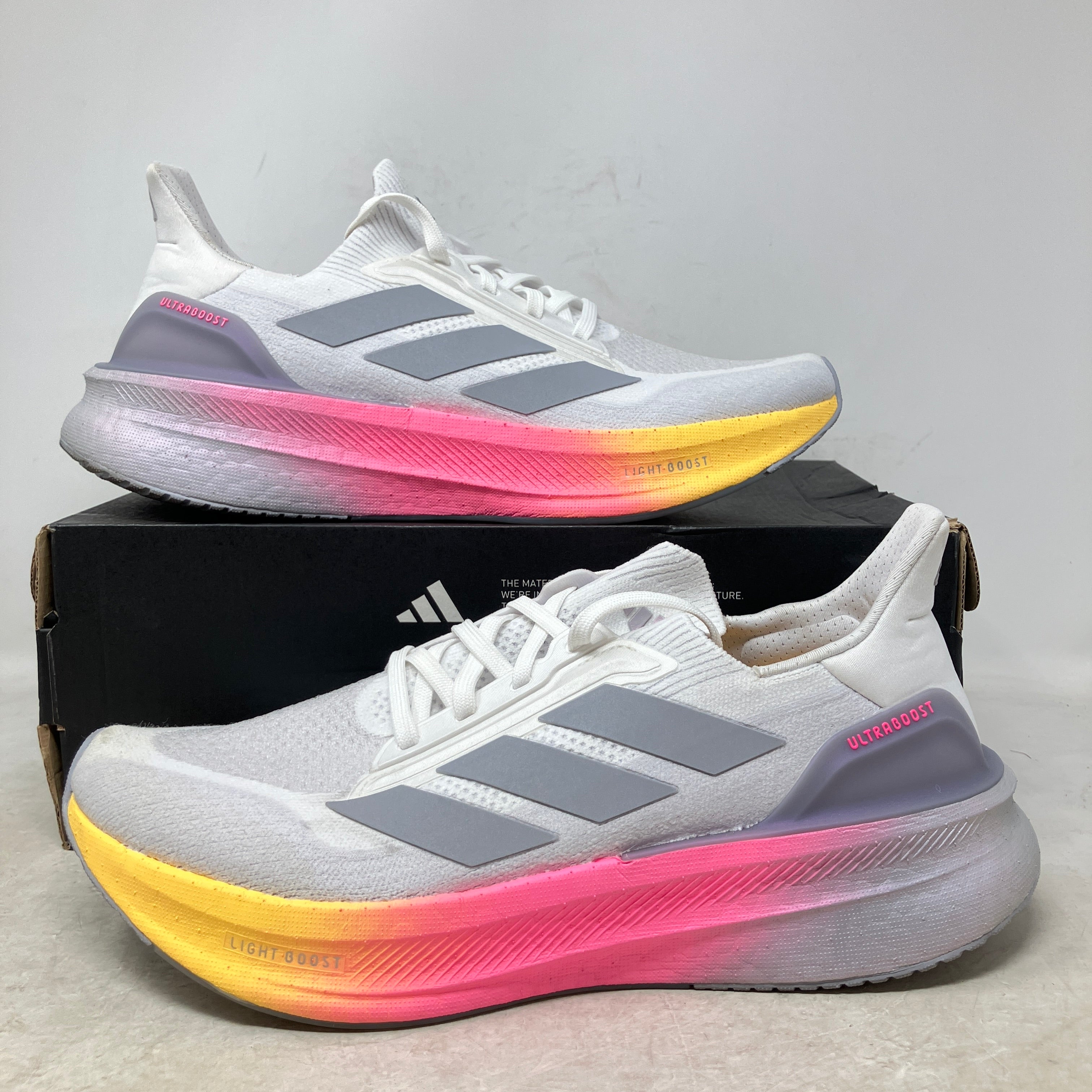 adidas Ultra Boost 5X Cloud White Halo Silver Lucid Pink
