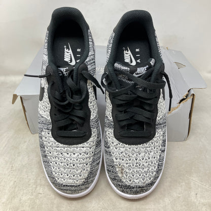 Nike Air Force 1 Flyknit 2 Black Pure Platinum