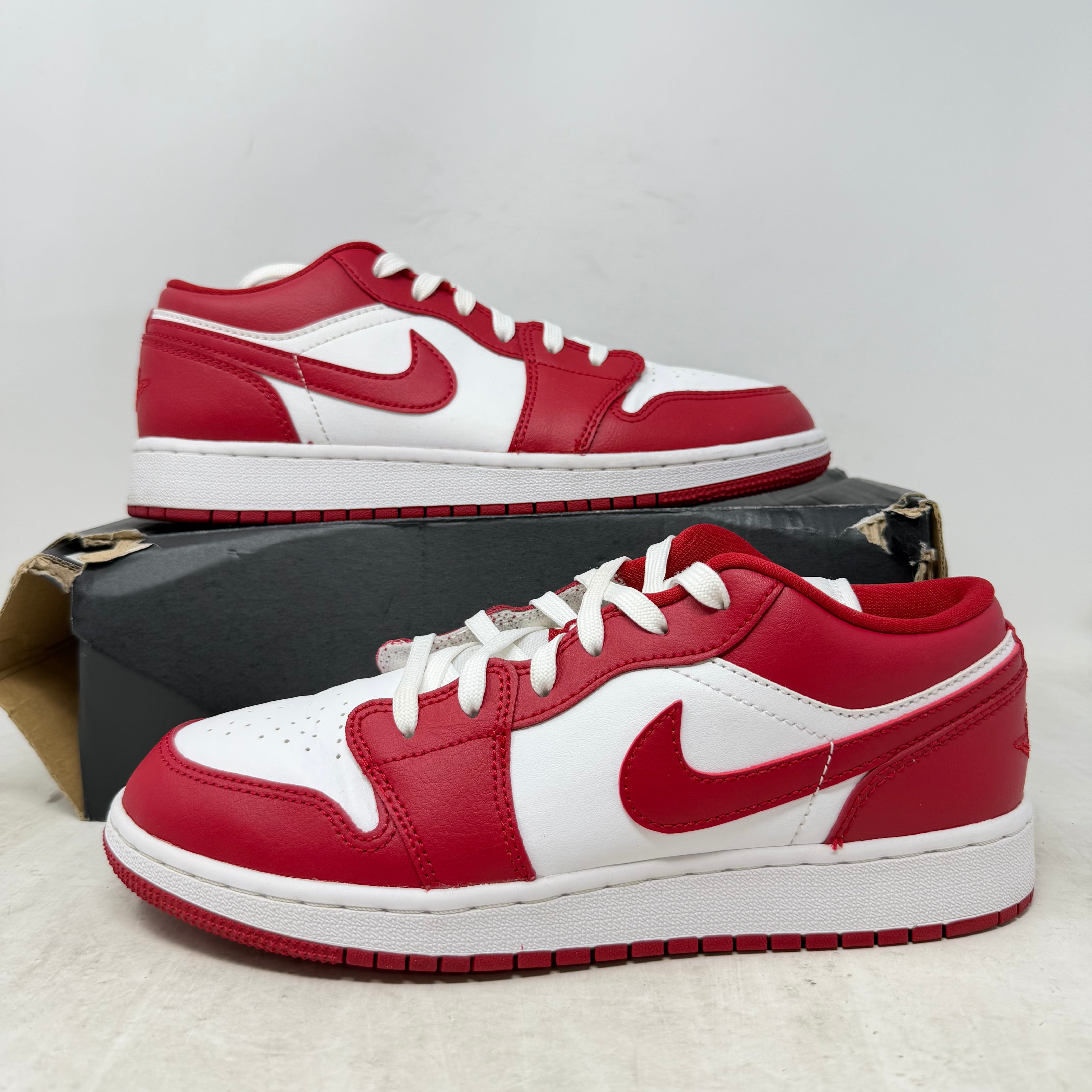 Jordan 1 Low Gym Red White (GS)