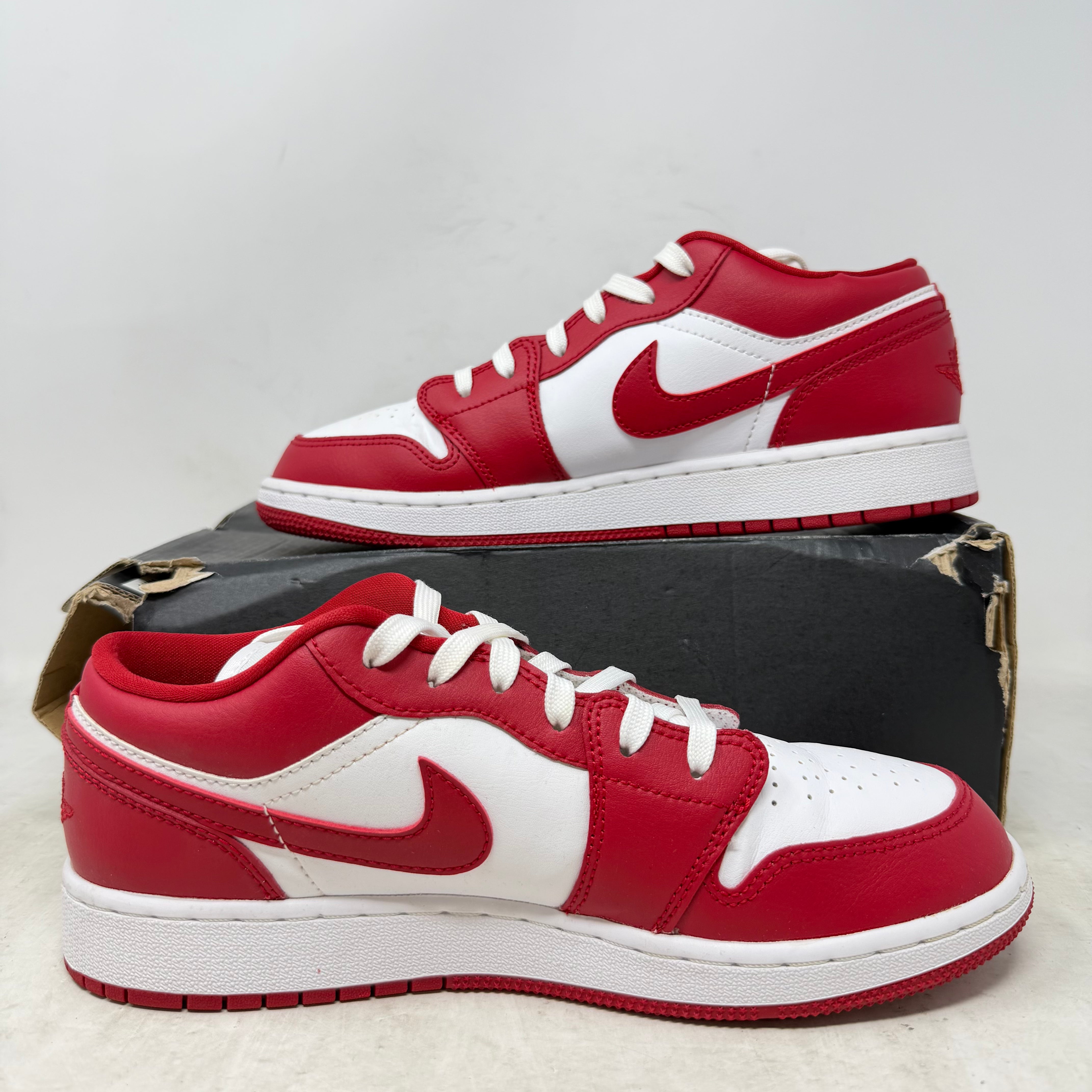 Jordan 1 Low Gym Red White (GS)