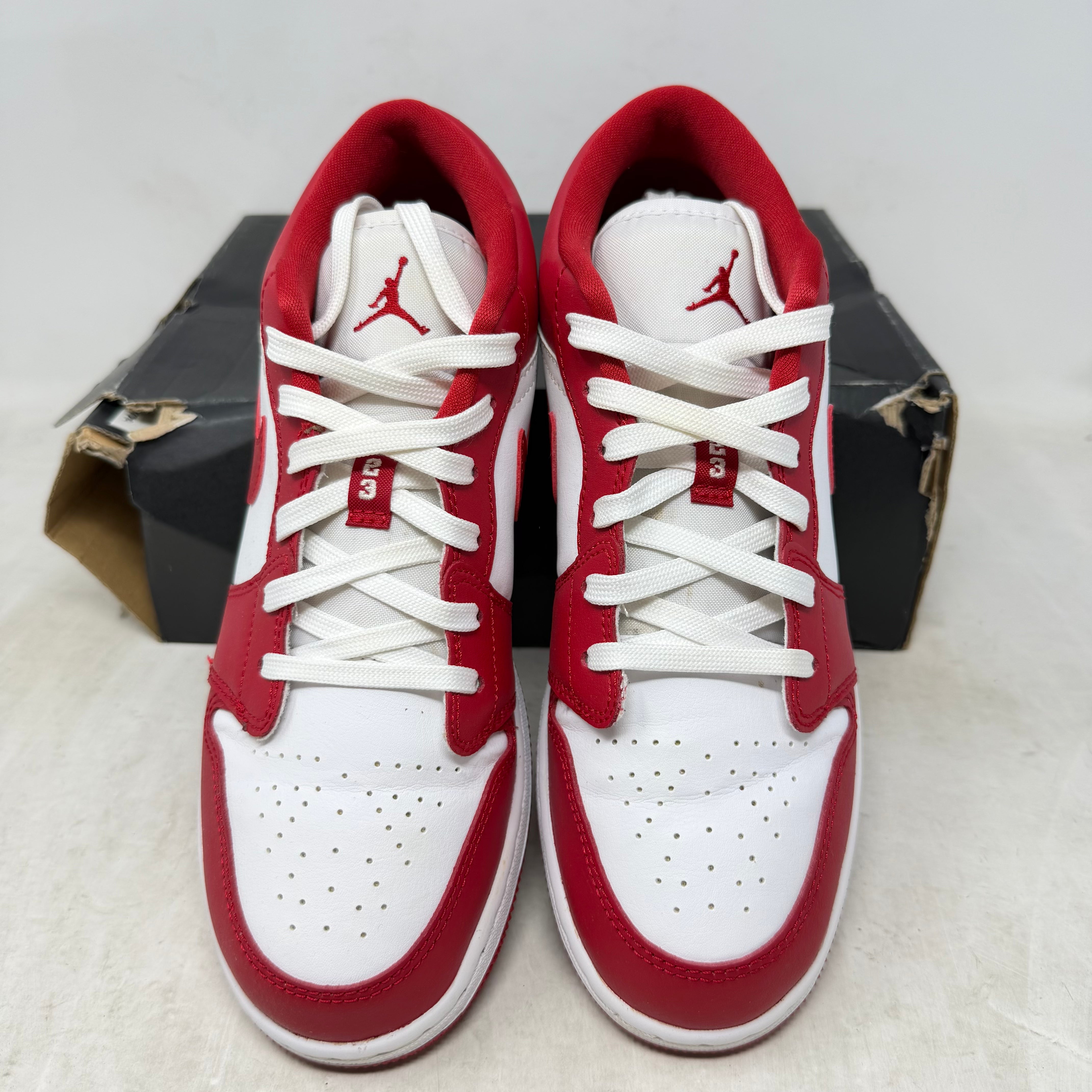 Jordan 1 Low Gym Red White (GS)