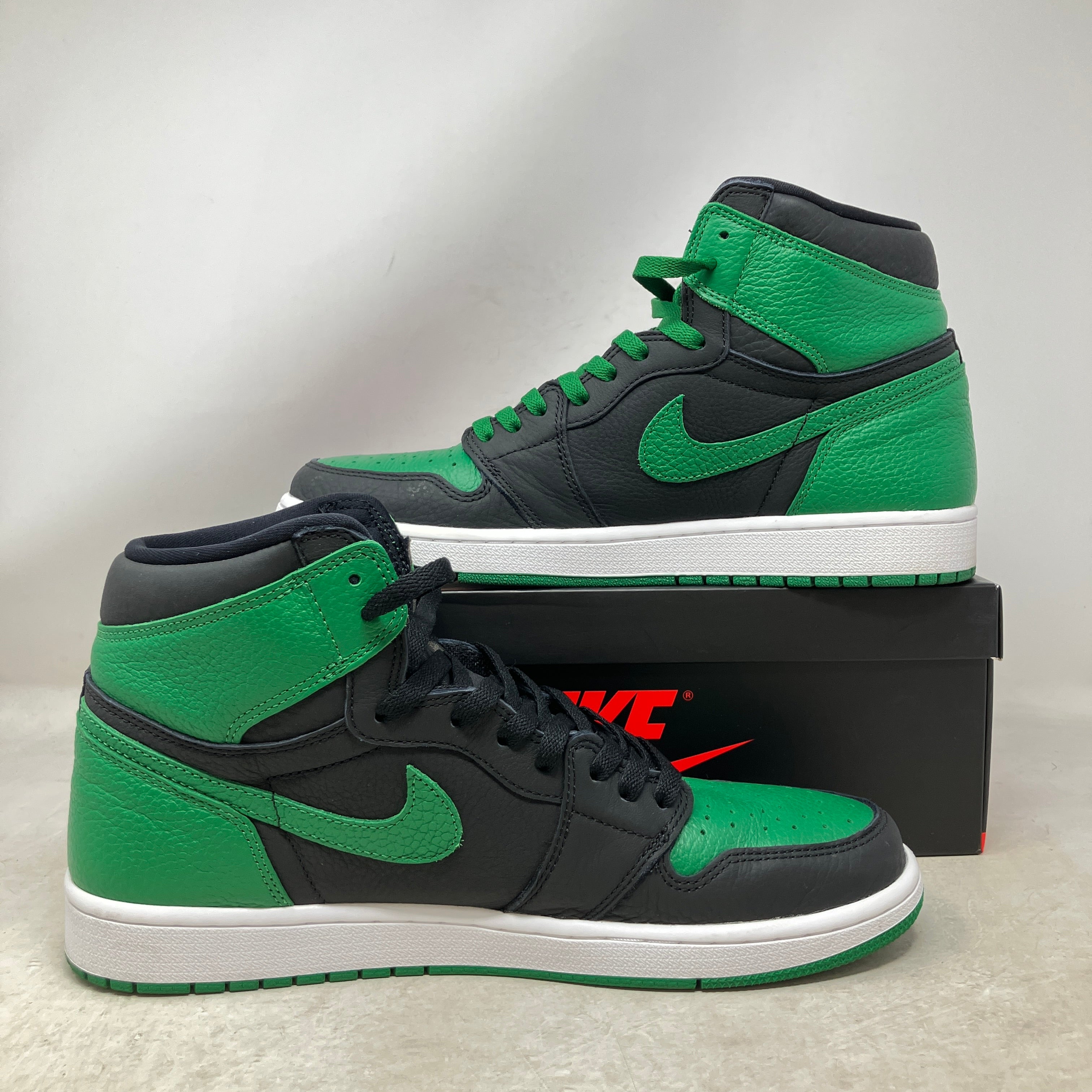 Jordan 1 Retro High Pine Green Black