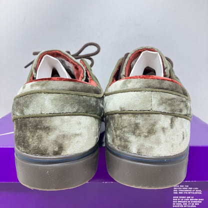 Nike SB Zoom Janoski OG+ SE Medium Olive Baroque Brown Dark Team Red Velvet Brown