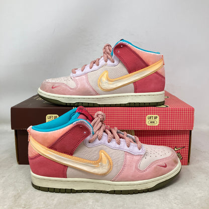 Nike Dunk Mid Social Status Free Lunch Strawberry Milk