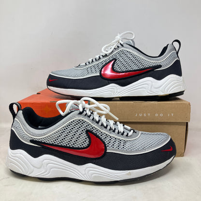 Nike Air Zoom Spiridon Silver Red (2005)