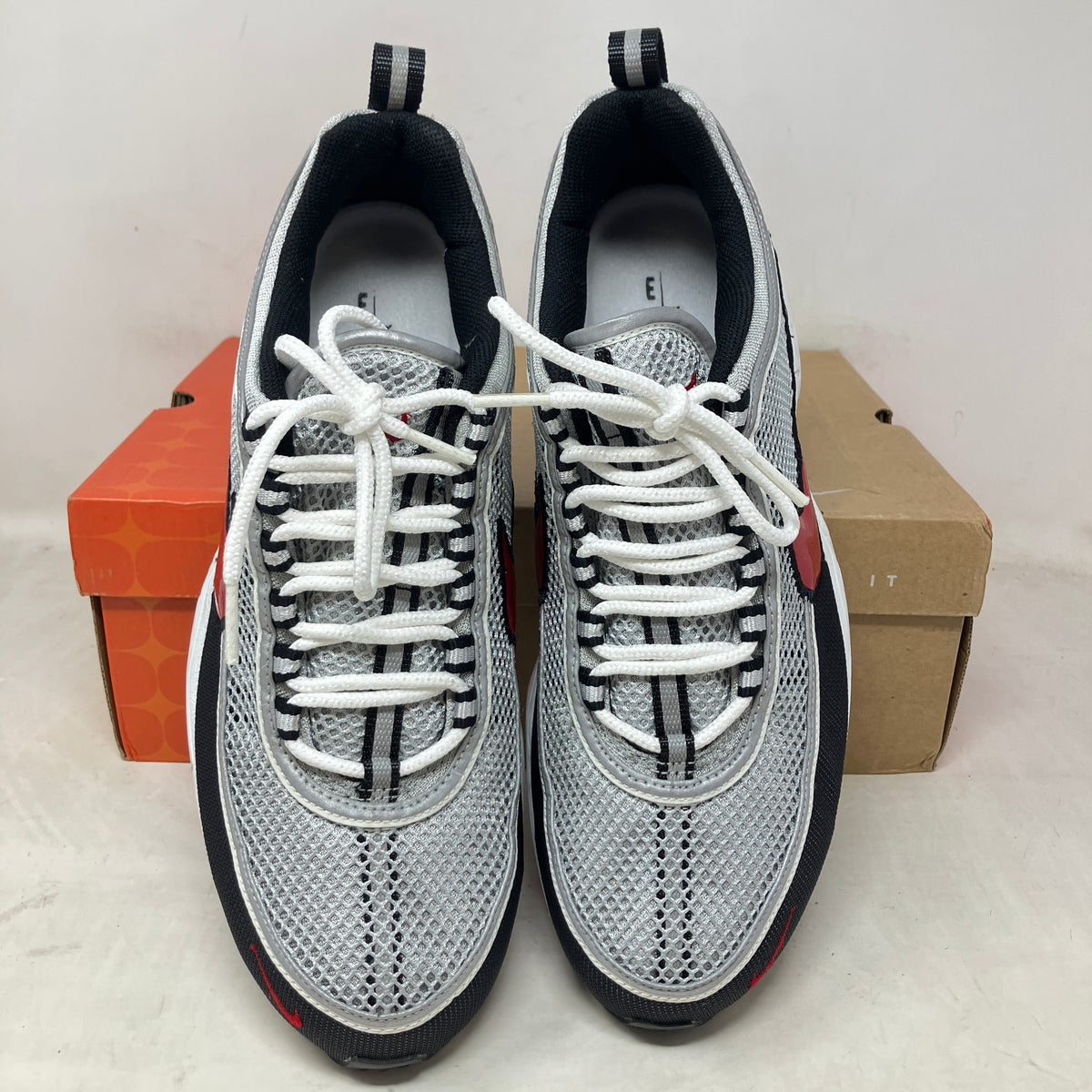 Nike Air Zoom Spiridon Silver Red (2005)