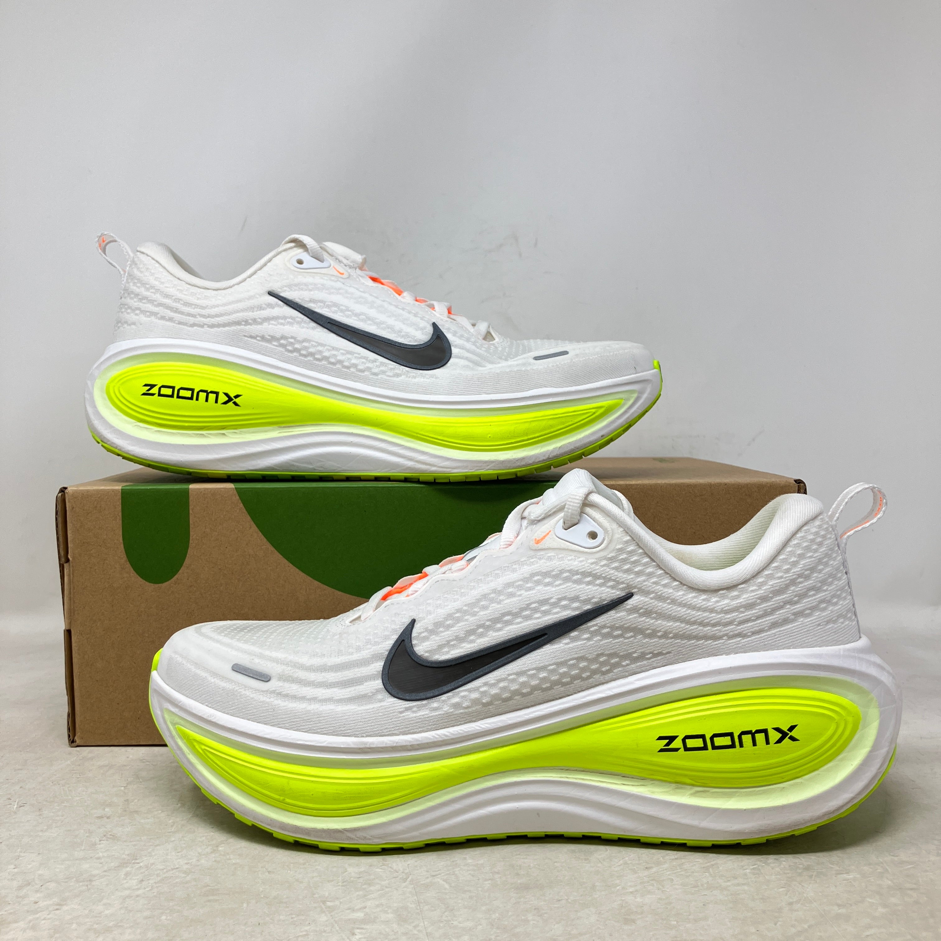 Nike Vomero Plus White Barely Volt Black