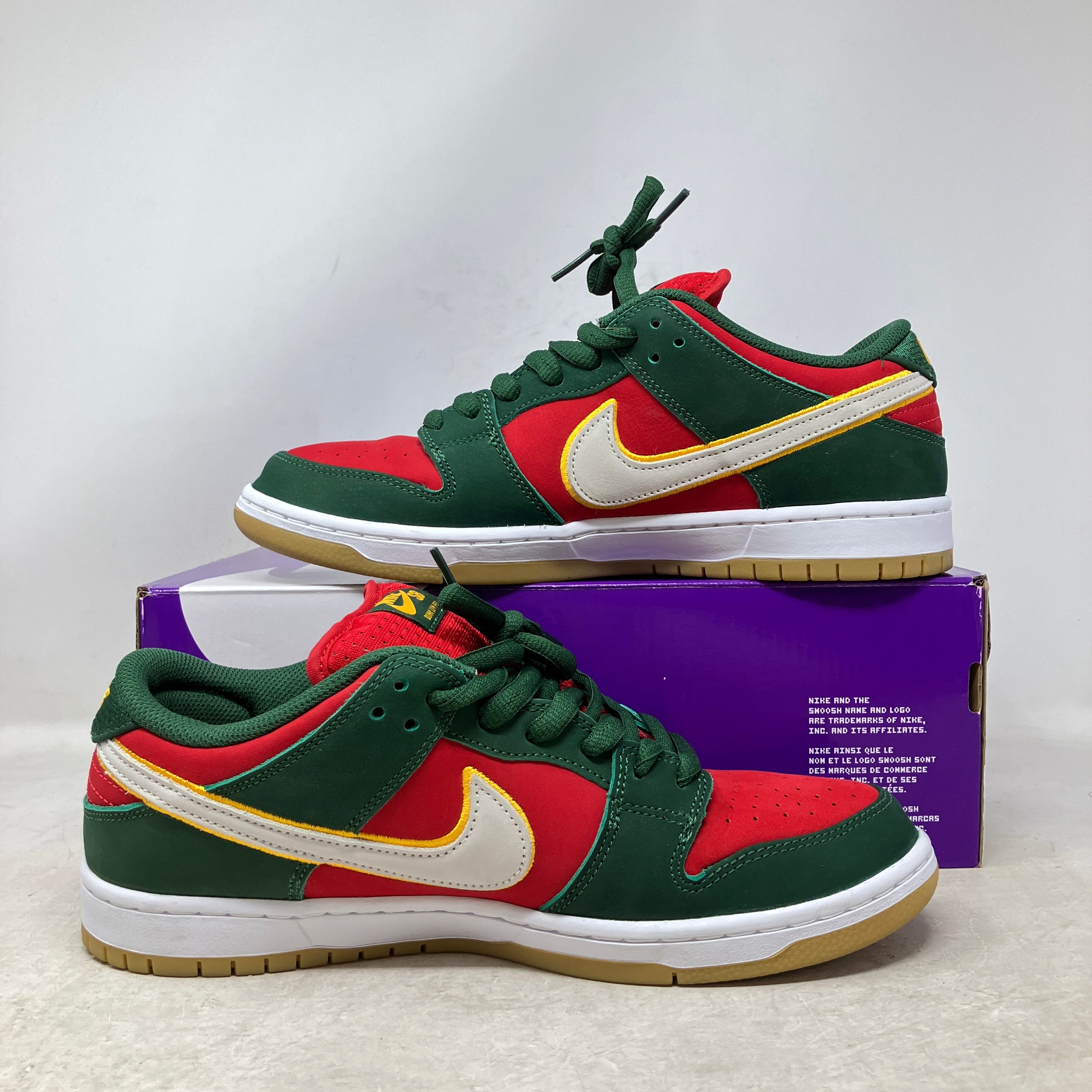 Nike SB Dunk Low Pro PRM Seattle Supersonics
