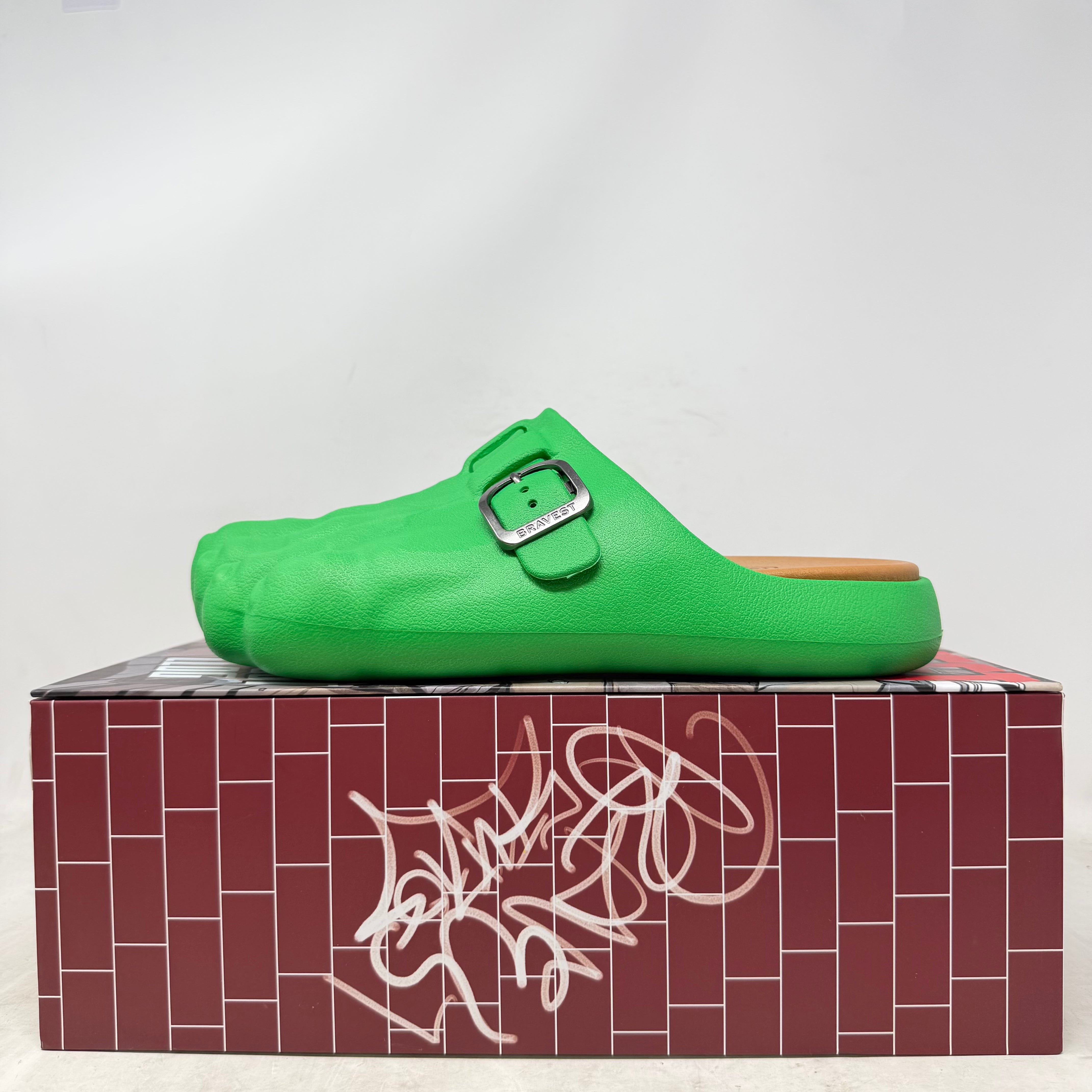 Bravest Studios Foot Clog Green