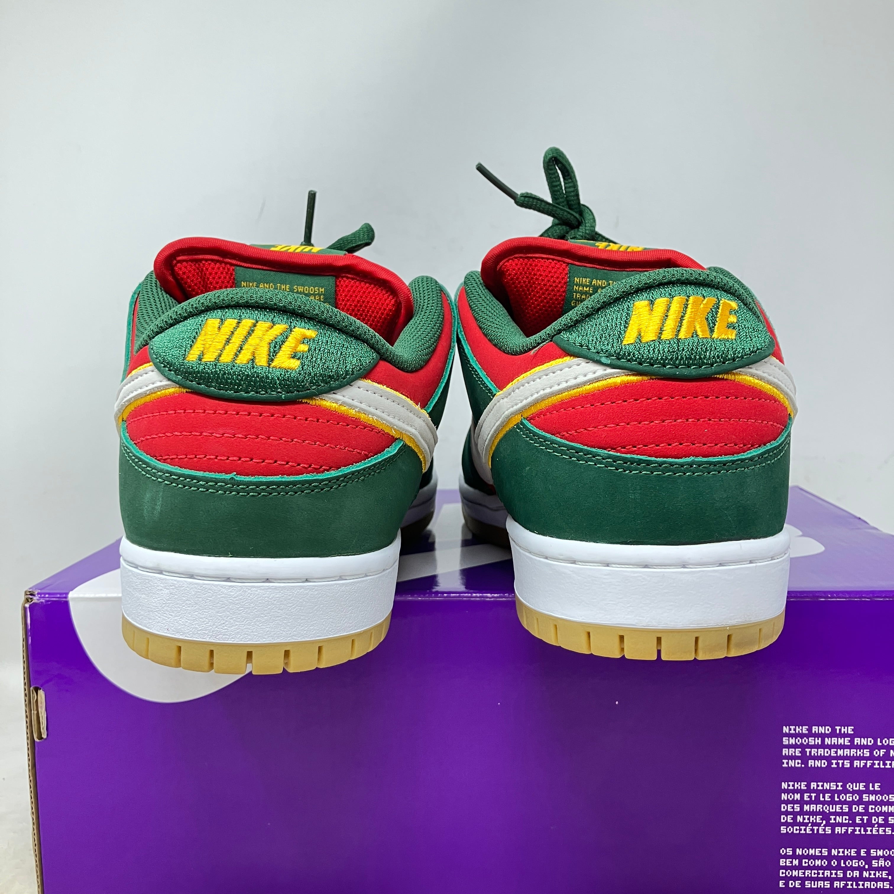 Nike SB Dunk Low Pro PRM Seattle Supersonics