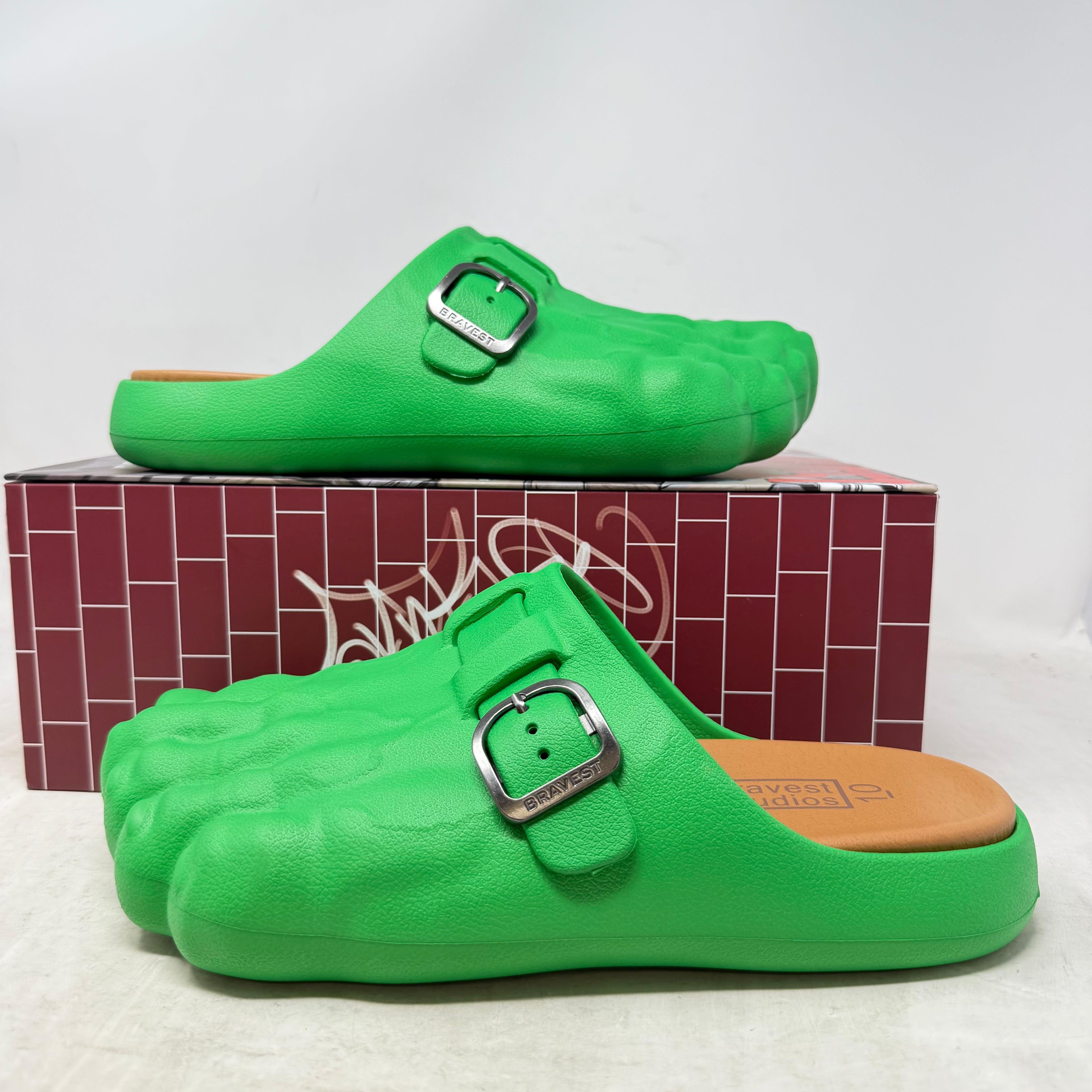 Bravest Studios Foot Clog Green